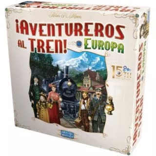 Juego de mesa Aventureros al tren Europa 15 aniversario por 59,97€