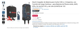 Bosch Cargador de Batería para Coche C40-Li por 51,41€