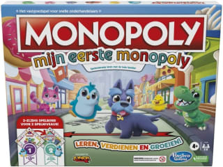Hasbro Gaming Mijn Eerste Monopoly voor €15,40 bij Amazon
