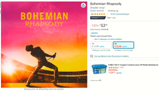 Queen Bohemian Rhapsody OST (Queen) - 2 Vinyl platen voor €32,99 bij Amazon