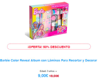 Colección Barbie hasta 9€