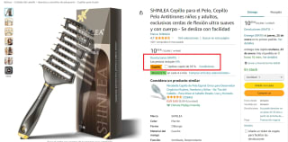 SHINLEA Cepillo para el Pelo por 7,14€