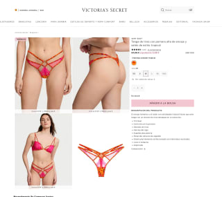 Tanga Victoria Secret Mujer por solo 5,68€