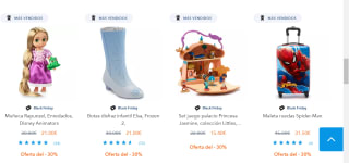 30% descuento en página oficial Disney