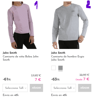 JOHN SMITH - Prendas y zapatos hasta 9€