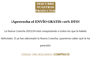 Envío gratis y 10% de descuento en AOVE