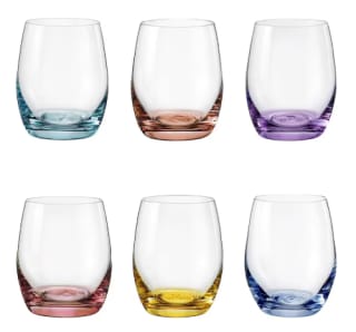 Juego de 6 vasos de agua Spectrum Bohemia por 12,32€