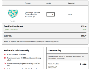Prijsfout? Huggies Little Swimmers Herbruikbare Zwemluier 2 stuks voor €10 bij Kruidvat