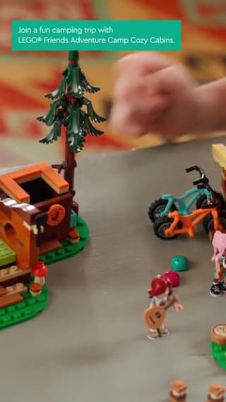 LEGO Friends Avonturenkamp knusse boshutten voor €31,99 bij Bol.com