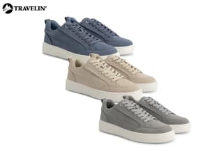 Lederen Croydon herensneakers voor €69,95 via Outspot