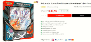 Pokémon TCG Combined Powers Premium Collection voor €44,95