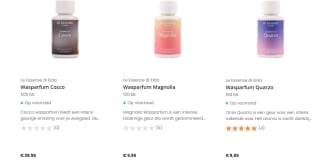 Wasparfum korting code voor 10% korting op je bestelling