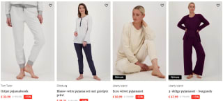 15% korting op veel pyjama's bij e5