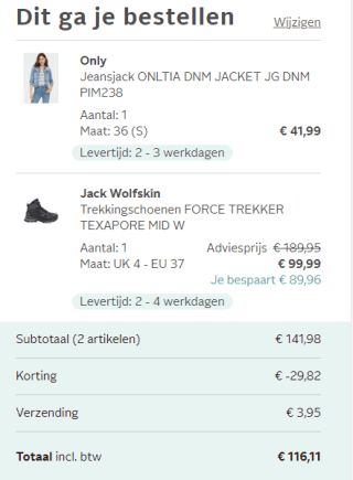 Otto kortingscode voor 21% korting op kleding en schoenen