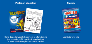 Gratis Haribo Halloweenbox aan te vragen