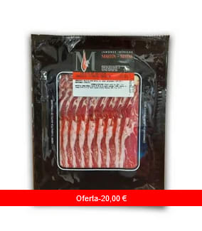 Paleta 1 kg bellota 75% ibérica MARTÍN MATAS Brida roja por 43,90€