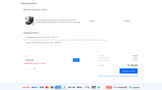 Proscenic Q8 Max Robot Aspirador y Trapeador por 199€