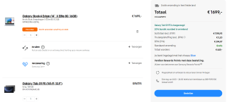 Galaxy Book4 Edge met Gratis Tab S9FE in de Samsung shop