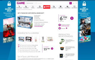 Set 4 Tazas de Café Minecraft por solo 6,99€