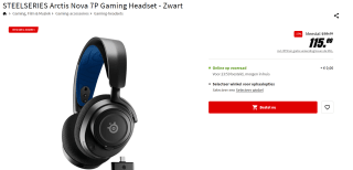 SteelSeries Arctis Nova 7P Gaming Headset voor €115,69 bij de MediaMarkt
