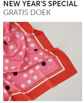 Gratis sjaal bij de nieuwe collectie van Someday