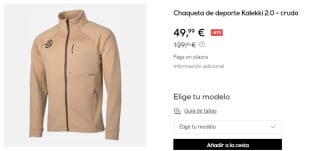 Chaqueta de Hombre Ternua Kalekki 2.0 por 49.99€