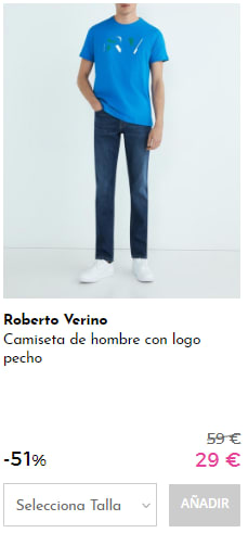 ROBERTO VERINO - Camiseta para ellos por 29€