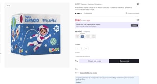 Puzzle espacio brillante. Ludum 24 piezas por 3,50€