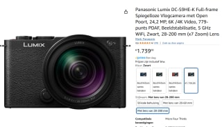 Panasonic Lumix S9 - Systeemcamera - + 28-200mm f/4-7 Lens - voor €1.739,0 bij Amazon