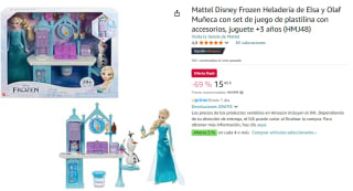 Muñeca Elsa con heladería Disney Frozen por 15.4€