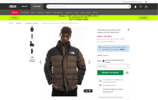 Chaqueta The North Face Limbara marrón por 105,70€