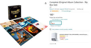 Boney M - Complete Original Album Collection (9lp Box-Set) voor €80,37 bij Amazon.nl