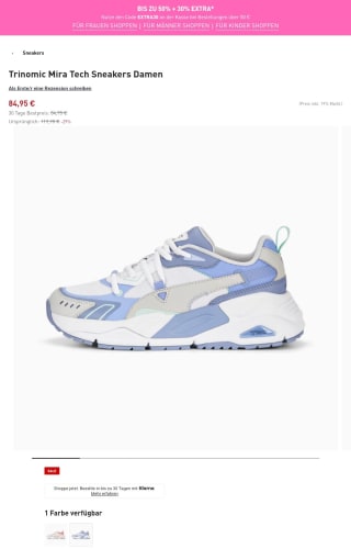 Puma Trinomic Mira Tech mujer por 59,46€