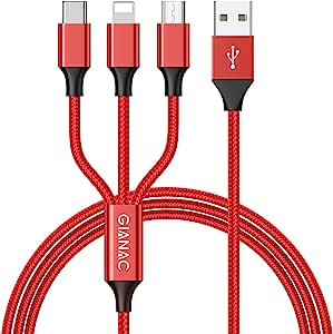 Cable de carga 3 en 1 - 1.5M por 3.99€