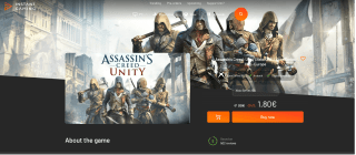 Assassin's Creed: Unity Xbox ONE / Xbox Series X|S por solo 1,80€
