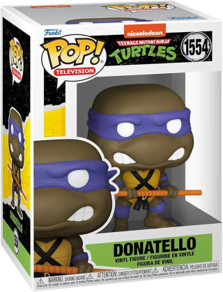 Figura Funko Pop! TV: Teenage Mutant Ninja Turtles (TMNT) - Donatello por 10,10€
