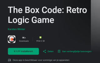 The Box Code: Retro Logic Game gratis voor Android