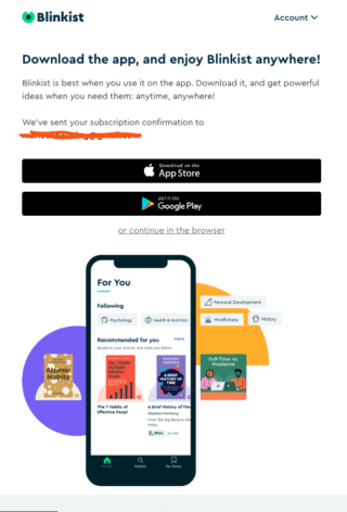 80% korting op Blinkist Premium [BlackFriday] (vanaf €1,33 per maand)