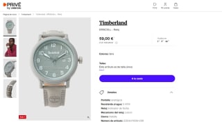Reloj marca Timberland DRISCOLL por 59€