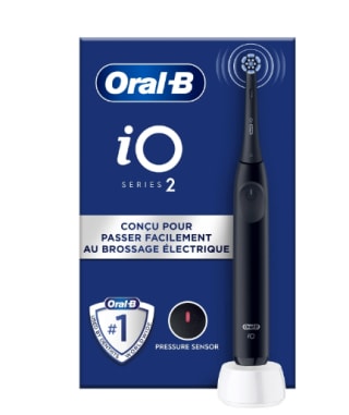 Brosse à Dents Electrique Series 2 iO Pressure Sensor Noir ORAL-B à 69,89€