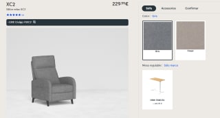 Sillón relax XC2 Flexispot por 129,99€
