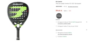 Pala Bullpadel Avant Vertex 02 por 84.95€