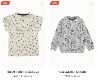 Tot 80% korting in de sale bij Tumble 'N Dry