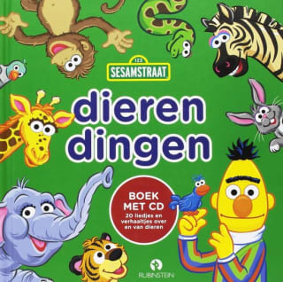Sesamstraat Dierendingen boek+CD voor €3,89 bij Bol