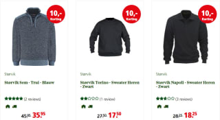 €10 korting op werktruien bij Welkoop