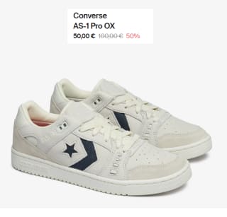 Zapatillas de Hombre Converse AS-1 Pro OX por 42.5€