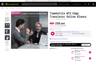 Traductor Timekettle WT2 Edge por 239,99€