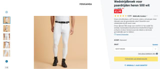 Tot 92% korting in de sale bij Decathlon