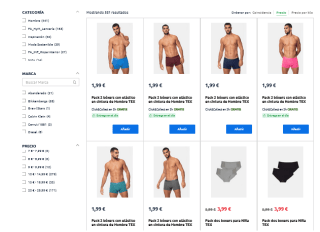Pack 2 Boxers para hombre desde 1,99€ en Carrefour