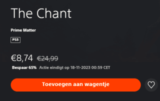 The Chant voor €8,74 in de Playstation Store